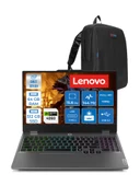 Lenovo Loq 15IRX9 Intel Core I7 13650HX 64GB Ddr5 512GB SSD RTX4060 8gb 115W 15.6" Fullhd 144HZ 300NITS IPS Freedos Taşınabilir Bilgisayar 83DV011HTRF21 + Zetta Çanta - 1