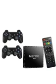 M8 PRO Mini 2.4G 10K ultra HD 64 GB TV BOX Android TV GAME BOX  2 Adet Oyun Konsolu - 4