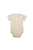 Bebek 3'lü Kısa Kol Body, %100 Organik Pamuk, Bebek ve Yenidoğan Serisi -CSY8121 - 3