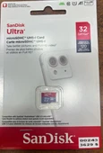 Sandisk Ultra 32 GB 120MB/s Micro SDHC UHS-I Hafıza Kartı SDSQUA4-032G-GN6MN - 1