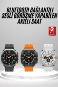 Akıllı Saat Amoled Ekran Bluetooth Bağlantılı Sağlık Takibi GPS Uyumlu - 1