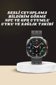 Akıllı Saat Amoled Ekran Bluetooth Bağlantılı Sağlık Takibi GPS Uyumlu - 2