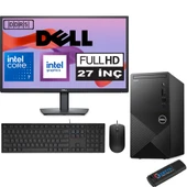 Dell Vostro 3030 mt Intel Core I7 12700 16GB Ddr5 256GB SSD 27" Fhd Windows 11 Pro Intel® UHD Graphics 730 Masaüstü Bilgisayar 27N3030I7EMEAP06 + Zetta USB Bellek - 1