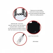 Araba İnteraktif Parmak Işığı Çok Fonksiyonlu Uyarı Anti-arka Çarpışma Işığı - 2