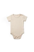 Bebek 3'lü Kısa Kol Body, %100 Organik Pamuk, Bebek ve Yenidoğan Serisi -CSY8122 - 7