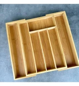 Mien Bambu Ayarlanabilir Çekmece İçi Kaşıklık 316 thumbnail 1