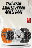 Akıllı Saat Müzik Dinleme Nabız Ölçer NFC ve GPS Uyumlu Sesli Asistan - 1