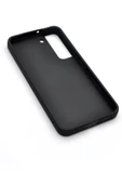 Samsung Galaxy S22 Uyumlu Deri Görünümlü Sert Kapak Kılıf Siyah thumbnail 6