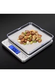 FARISSU Hassas Terazi – 500g / 0.01g Hassasiyet – Mavi LCD Ekran - 1
