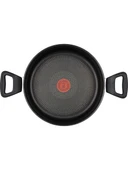 Tefal 3X Titanium Force Kapaklı Kısa Tencere 24 CM - 2
