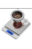 FARISSU Hassas Terazi – 500g / 0.01g Hassasiyet – Mavi LCD Ekran - 6