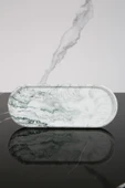 Dekoratif Oval Sunum Tepsisi Tabağı Sunumluk 9x23 Cm - 1
