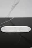 Dekoratif Oval Sunum Tepsisi Tabağı Sunumluk 9x23 Cm - 3