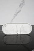 Dekoratif Oval Sunum Tepsisi Tabağı Sunumluk 9x23 Cm - 1