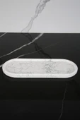 Dekoratif Oval Sunum Tepsisi Tabağı Sunumluk 9x23 Cm - 2