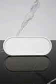 Dekoratif Oval Sunum Tepsisi Tabağı Sunumluk 9x23 Cm - 1