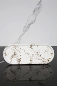 Dekoratif Oval Sunum Tepsisi Tabağı Sunumluk 9x23 Cm - 1