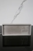 Dekoratif Sunum Tepsisi Tabağı Beton Sunumluk 10x25 Cm Beton Gri thumbnail 3