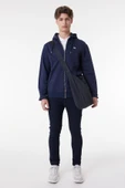 Riders by Lee  Regular Fit %100 Pamuk Kapüşonlu Tam Fermuarlı Lacivert Sweatshirt L80KSP410 - 2