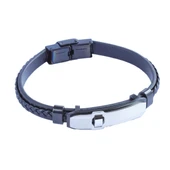 Deri Plaka Erkek Bileklik thumbnail 2