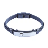 Deri Plaka Erkek Bileklik thumbnail 1