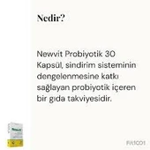 Newvit Probiyotik 30 Kapsül - 3