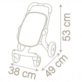 Smoby Baby Nurse Oyuncak Metal Bebek Puseti - 3
