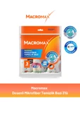 Macromax Desenli Mikrofiber Temizlik Bezi 3'lü - 1