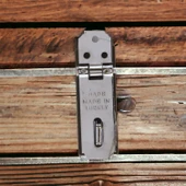 Sandık Kutu Askısı Kilit Aparatı Krom Renk 30 Luk Menteşeli Kilit Tosba Kilit Asma thumbnail 4