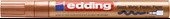 Edding Markör Dekor Boya Yuvarlak Uçlu 2-4 MM Bakır 750 - 3
