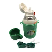 Shotay Cartoon Çelik Termos Matara Çocuk 480Ml Yeşil - 3