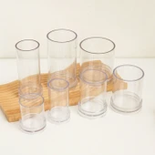 Poli Karbon Silindir  Mum Kalıbı  11,5X7,5 - 5