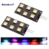 Deechooll Audi Araba İçi Ayak Boşluğu Mor Led Aydınlatma 4 Adet - 2