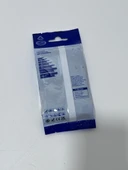 Esnek Laminasyonlu Etiket 12mm (Siyah - Gümüş) - 2