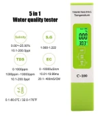 C-100 TDS/EC/Salt/S.G./Temp Su Kalite Analiz Cihazı - 5