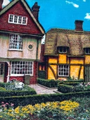 Brugge'de Bir Park Adlı İran Tebriz Halı Tablo 95x75cm - Duvar Halı Kilim Tablo thumbnail 5