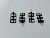 Deechooll Audi Araba İçi Ayak Boşluğu Mor Led Aydınlatma 4 Adet - 8