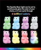 Lambalar AYI  LED Lamba Silikon Başucu Lambası ayı - 4