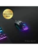 STEELSERIES AEROX 3 ONYX KABLOLU OPTIK OYUNCU MOUSE - 5