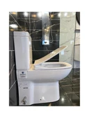 Seramiksan Petite Kanalsız Rim-ex Duvara Sıfır Klozet + Yavaş Kapanır Kapak + VitrA İç Takım Set thumbnail 5