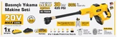 Sgs 5410 Akülü Basınçlı Oto Araba Bahçe Yıkama Tabancası Seti 30 Bar - 4