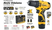 SGS 5131 Akülü Vidalama 12 Volt 1,5 Ah - 5
