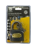 Ennalbur Tudor 50 mm Kısa Gri Asma Kilit - 1