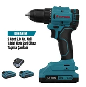 Cat Power 4213 Akülü Vidalama 2,0 Ah Çift Akülü - 1