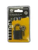 Ennalbur Tudor 25 mm Kısa Gri Asma Kilit - 1