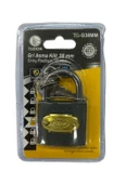 Ennalbur Tudor 38 mm Kısa Gri Asma Kilit - 1