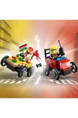 LEGO ®City Pizza Arabası İtfaiye Kamyonuna Karşı Yarış Arabası Paketi 60458- 5 Yaş ve Üzeri Seti(70P) - 3