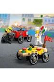LEGO ®City Pizza Arabası İtfaiye Kamyonuna Karşı Yarış Arabası Paketi 60458- 5 Yaş ve Üzeri Seti(70P) - 9