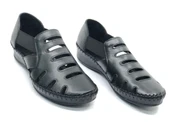 Venüs Malin Hakiki Deri Comfort Ortopedik Kadın Sandalet - 5
