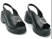 Venüs Hakiki Deri Comfort Ortopedik Kadın Sandalet - 2